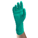 Tronex Premium-Gauge Unlined Nitrile Gloves, Small, Green, Pack Of 24 Gloves