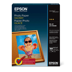 Epson Premium Presentation Paper, White, Letter (8.5in x 11in), 50 Sheets Per Pack, 44 Lb, 97 Brightness