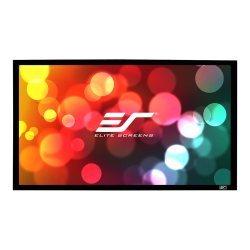 Elite SableFrame ER103WH1W-A1080P2 - Projection screen - wall mountable - 103in (103.1 in) - 2.35:1 - AcousticPro1080P2 - black