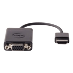 Dell - Adapter - HDMI male to HD-15 (VGA) female - black