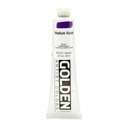 Golden Heavy Body Acrylic Paint, 5 Oz, Bone Black