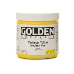 Golden Heavy Body Acrylic Paint, 5 Oz, Primary Magenta