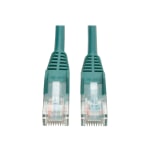 Eaton Tripp Lite Series Cat5e 350 MHz Snagless Molded (UTP) Ethernet Cable (RJ45 M/M), PoE - Green, 25 ft. (7.62 m) - Patch cable - RJ-45 (M) to RJ-45 (M) - 25 ft - UTP - CAT 5e - molded, snagless, stranded - green