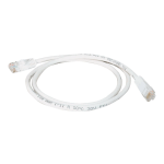 C2G Cat5e Snagless Unshielded (UTP) Network Patch Cable - Patch cable - RJ-45 (M) to RJ-45 (M) - 5 ft - CAT 5e - molded, snagless - white