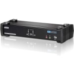 ATEN CubiQ CS1782A KVM Switch - 2 Computer(s) - WQXGA - 2560 x 1600 - 6 x USB - 3 x DVI