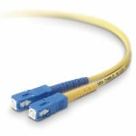 Belkin - Patch cable - SC/PC single-mode (M) to SC/PC single-mode (M) - 9.1 m - fiber optic - 8.3 / 125 micron - OS1 - yellow