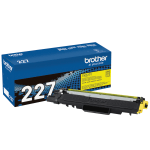 Brother TN-227 Yellow High Yield Toner Cartridge, TN-227Y