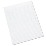 SKILCRAFT 30% Recycled Glued Writing Pads, 8 1/2in x 11in, White, Legal Ruled Both Sides, Pack Of 12 (AbilityOne 7530-01-124-5660)