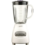 Brentwood 12-Speed Blender With Glass Jar, White