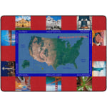 Flagship Carpets American Landmarks Area Rug, 6ftH x 8ft4inW