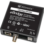 Altronix eBridge1PCRX - IP over Coax Receiver - Network (RJ-45) - 1x PoE+ (RJ-45) Ports - 10/100Base-TX - 328.08 ft - Desktop