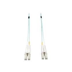 Tripp Lite 10Gb Aqua Duplex Multimode 50/125 Fiber Patch Cable