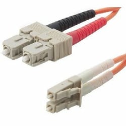 Belkin Fiber Optic Duplex Cable - LC Male - SC Male - 30ft