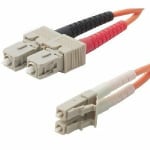 Belkin - Patch cable - LC/PC multi-mode (M) to SC/PC multi-mode (M) - 9.14 m - fiber optic - 62.5 / 125 micron - orange