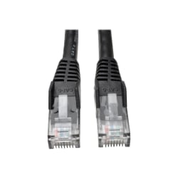 Tripp Lite Cat6 Gigabit Snagless Molded Patch Cable, 25ft, Black