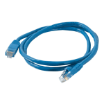 C2G Cat5e Snagless Unshielded (UTP) Network Patch Cable - Patch cable - RJ-45 (M) to RJ-45 (M) - 35 ft - UTP - CAT 5e - molded, snagless, stranded - blue