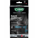 CURAD Universal Stirrup Ankle Splints, Air, White, Pack Of 4