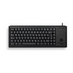 CHERRY Slim Line G84-4420 - Keyboard - PS/2 - US - black