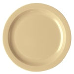 Cambro Camwear Round Dinnerware Plates, 10in, Beige, Set Of 48 Plates