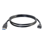 C2G 3m USB Cable - USB 3.0 A to Micro USB B Cable (10ft) - USB Phone Cable - USB cable - USB Type A (M) to Micro-USB Type B (M) - USB 3.0 - 10 ft - black