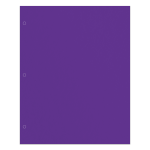 Office Depot Brand 2-Pocket School-Grade Paper Folder, Letter Size, Purple