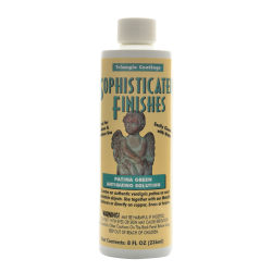 Triangle Coatings Sophisticated Finishes Patina Green Antiquing Solution, 16 Oz