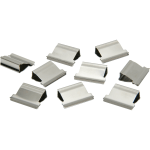 SKILCRAFT Paper Clam Clip Refills, Box Of 50, Medium, Silver (AbilityOne 7510-01 317-4228)