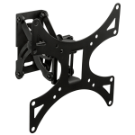 Mount-It! MI-4601 Single-Stud Monitor Wall Mount, 9.5 "H x 9.1inW x 3.7inD, Black