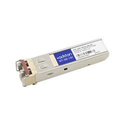 AddOn MSA and TAA Compliant 1000Base-CWDM SFP Transceiver (SMF, 1610nm, 80km, LC) - 100% compatible and guaranteed to work