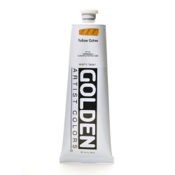 Golden Heavy Body Acrylic Paint, 5 Oz, Carbon Black