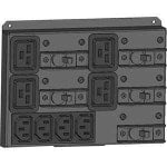 Liebert MPH2 Outlet Metered PDU - 60A, 200-240V, Three-Phase 18 Outlets (6 C13 + 12 C19), 200-240V, IEC 60309 60A 3P4W, Vertical 0U"