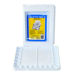 Jones Acrylic & Watercolor Palette, Reusable, 16in x 12in, White