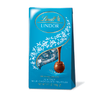 Lindt Lindor Truffles, Sea Salt, 6 Truffles Per Bag, Pack Of 12 Bags