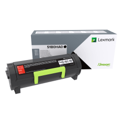 Lexmark 51B0HA0 High-Yield Return Program Black Toner Cartridge