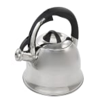 Mr. Coffee Coffield Stainless Steel Whistling Tea Kettle, 2.5 Qt, Turquoise