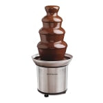 Nostalgia Electrics NCFF986SS 4-Tier Chocolate Fountain, 18in x 8-1/2in