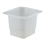 Cambro Translucent GN 1/6 Colander Pans, 5inH x 6-3/8inW x 5inD, Pack Of 6 Colanders