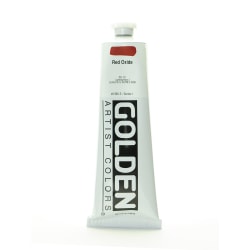 Golden Heavy Body Acrylic Paint, 2 Oz, Pyrrole Red Dark