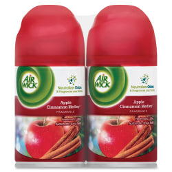 Air Wick Freshmatic Ultra Refill, 6.17 Oz, Apple Cinnamon Medley Scent, Pack Of 2