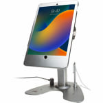 CTA Digital Dual Security Kiosk Stand with Locking Case and Cable for iPad 10.2-Inch - 10.2in Screen Support - 1