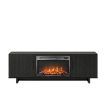 Ameriwood Home Southlander Fireplace TV Stand For 60in TVs, Black