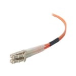 Belkin LCLC625-05M-TAA Fiber Optic Duplex Patch Cable - 16.40 ft Fiber Optic Network Cable - First End: 2 x LC Male Network - Second End: 2 x LC Male Network - Patch Cable - 62.5/125 Âµm - Orange