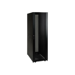 Tripp Lite 42U Rack Enclosure Server Cabinet Threaded 10-32 Mounted Holes - Rack cabinet - black - 42U - 19in