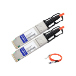 AddOn 4m Industry Standard QSFP+ AOC - Network cable - QSFP+ to QSFP+ - 4 m - fiber optic - active