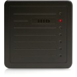 HID 125 kHz Wall Switch Proximity Reader - Contactless - Cable - 8in Operating Range - Wiegand - Wall Mountable - Gray