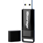 iStorage datAshur BT USB 3.2 16GB Encrypted Secure Flash Drive, Black