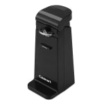 Cuisinart Electric Side-Cut Can Opener, Black