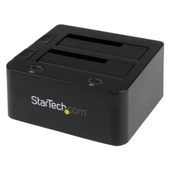 StarTech.com Universal docking station for 2.5/3.5in SATA and IDE hard drives - USB 3.0 UASP