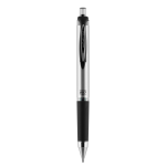 uni-ball RT Retractable Gel Pen, Gel Impact, Bold Point, 1.0 mm, Gray Barrel, Black Ink