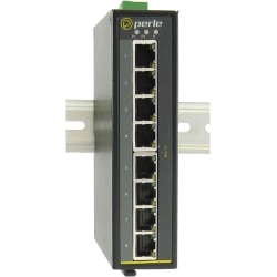 Perle IDS-108F-DS1SC20D-XT - Industrial Ethernet Switch - 10 Ports - 10/100Base-TX, 100Base-FX - 2 Layer Supported - Rail-mountable, Wall Mountable, Panel-mountable - 5 Year Limited Warranty